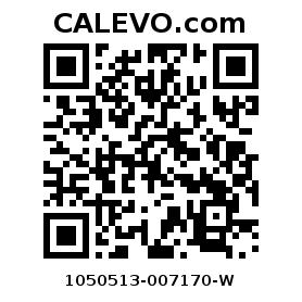 Calevo.com pricetag 1050513-007170-W