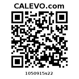 Calevo.com pricetag 1050915s22