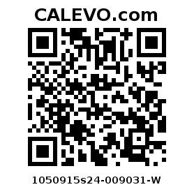 Calevo.com Preisschild 1050915s24-009031-W