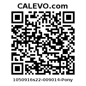 Calevo.com pricetag 1050916s22-009014-Pony