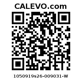 Calevo.com Preisschild 1050919s26-009031-W