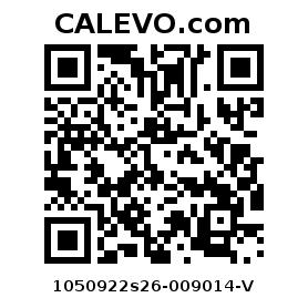 Calevo.com Preisschild 1050922s26-009014-V