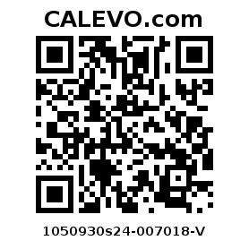 Calevo.com Preisschild 1050930s24-007018-V