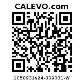 Calevo.com Preisschild 1050931s24-009031-W
