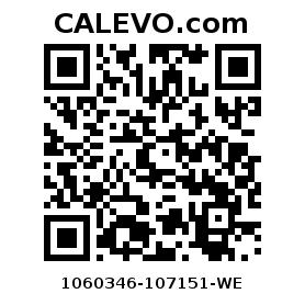 Calevo.com pricetag 1060346-107151-WE