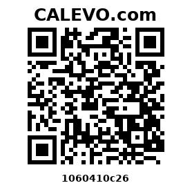 Calevo.com Preisschild 1060410c26