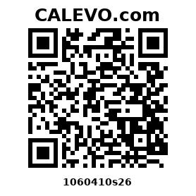 Calevo.com Preisschild 1060410s26