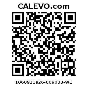 Calevo.com Preisschild 1060911s26-009033-WE