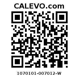 Calevo.com Preisschild 1070101-007012-W