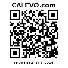 Calevo.com Preisschild 1070101-007012-WE