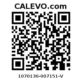 Calevo.com Preisschild 1070130-007151-V