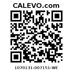 Calevo.com Preisschild 1070131-007151-WE