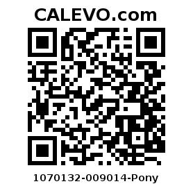 Calevo.com Preisschild 1070132-009014-Pony
