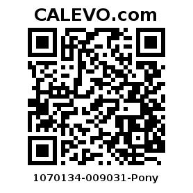 Calevo.com Preisschild 1070134-009031-Pony