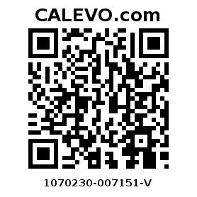 Calevo.com Preisschild 1070230-007151-V