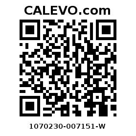 Calevo.com Preisschild 1070230-007151-W