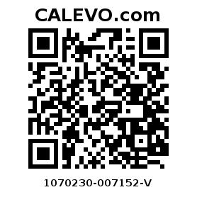 Calevo.com Preisschild 1070230-007152-V