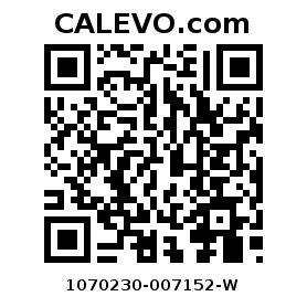 Calevo.com Preisschild 1070230-007152-W
