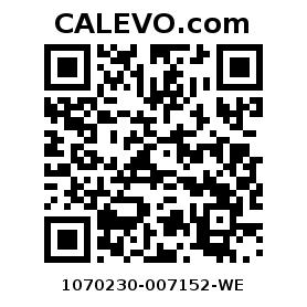 Calevo.com Preisschild 1070230-007152-WE