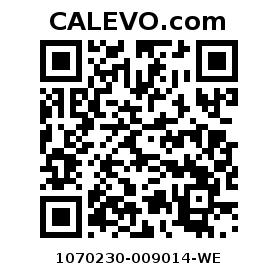 Calevo.com Preisschild 1070230-009014-WE