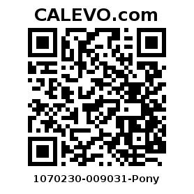 Calevo.com pricetag 1070230-009031-Pony