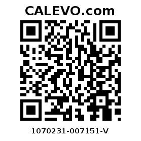 Calevo.com Preisschild 1070231-007151-V