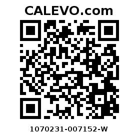 Calevo.com Preisschild 1070231-007152-W