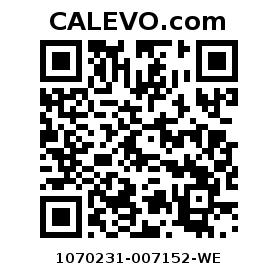 Calevo.com Preisschild 1070231-007152-WE