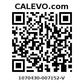 Calevo.com Preisschild 1070430-007152-V