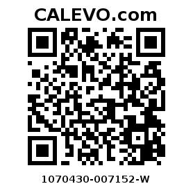 Calevo.com Preisschild 1070430-007152-W