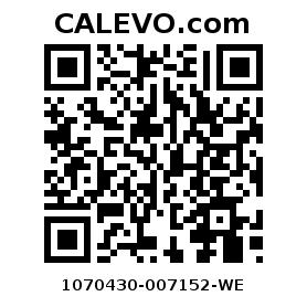 Calevo.com Preisschild 1070430-007152-WE