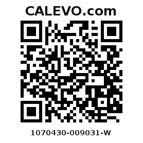 Calevo.com Preisschild 1070430-009031-W