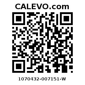 Calevo.com Preisschild 1070432-007151-W