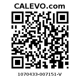 Calevo.com Preisschild 1070433-007151-V