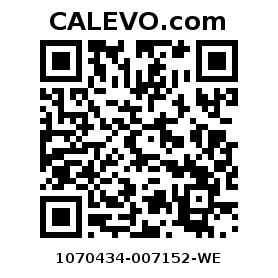 Calevo.com Preisschild 1070434-007152-WE