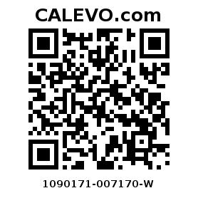 Calevo.com Preisschild 1090171-007170-W