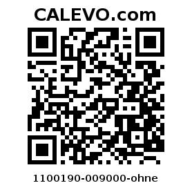 Calevo.com Preisschild 1100190-009000-ohne