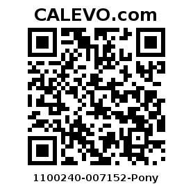 Calevo.com Preisschild 1100240-007152-Pony
