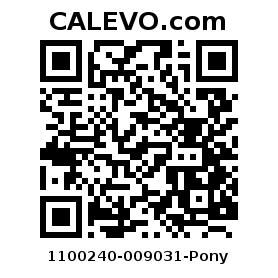 Calevo.com Preisschild 1100240-009031-Pony