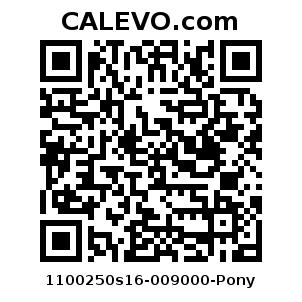 Calevo.com Preisschild 1100250s16-009000-Pony