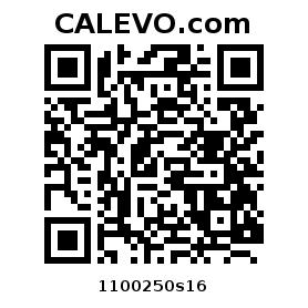 Calevo.com Preisschild 1100250s16