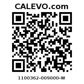 Calevo.com pricetag 1100362-009000-W