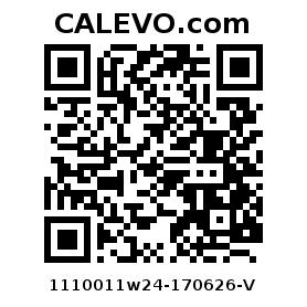 Calevo.com pricetag 1110011w24-170626-V