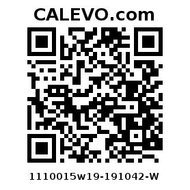 Calevo.com Preisschild 1110015w19-191042-W