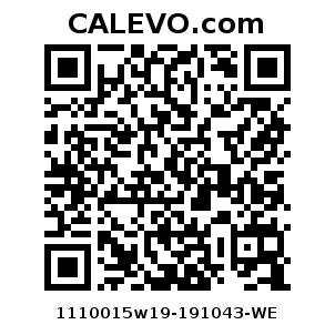 Calevo.com Preisschild 1110015w19-191043-WE