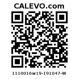 Calevo.com Preisschild 1110016w19-191047-W