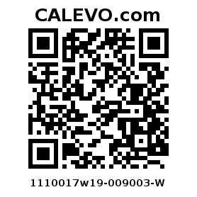 Calevo.com Preisschild 1110017w19-009003-W