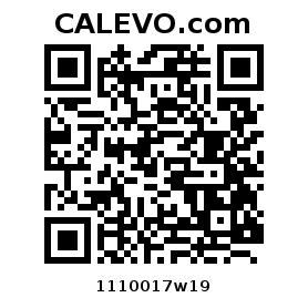 Calevo.com Preisschild 1110017w19