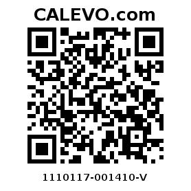 Calevo.com pricetag 1110117-001410-V