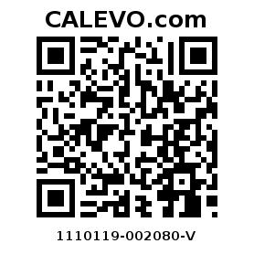 Calevo.com pricetag 1110119-002080-V